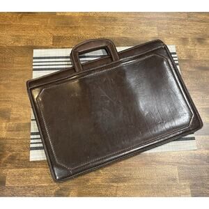 Joseph Daniel Handbags NYC Men’s Laptop Bag Briefcase Bag Vintage Leather USA